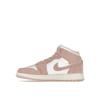 Air Jordan 1 Mid SE GS Legend Pink Dětské tenisky Bílá Plachetnicová FN7432-161