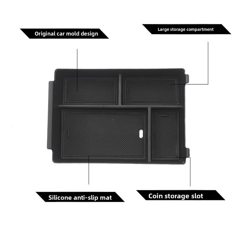 For EXEED RX for OMODA 9 SHS for OMODA C9 PHEV 2025 2026 Armrest Storage Box Central Control Lower Organizer Car Accessories