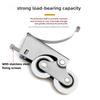 Slider Door Wheels Silent Sliding Door Wheels Single and Double Concave and Convex Nylon Wheels for Cabinet Sliding