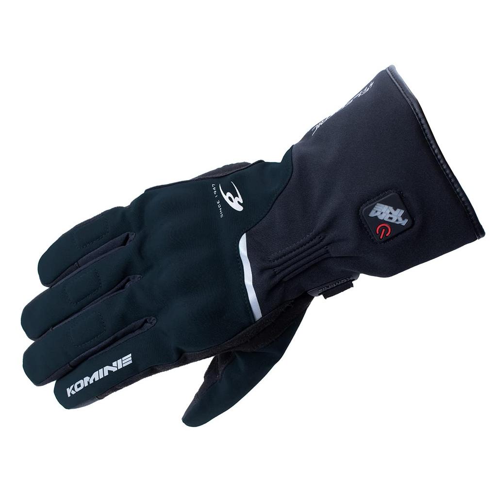 Komine Protective Electric Heat Gloves for 2XL EK-217 Motorcycles, Navy,
