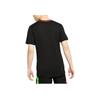 Nike Logo Print Pullover Crew Neck T-Shirt Men Tops Black BV5599-010