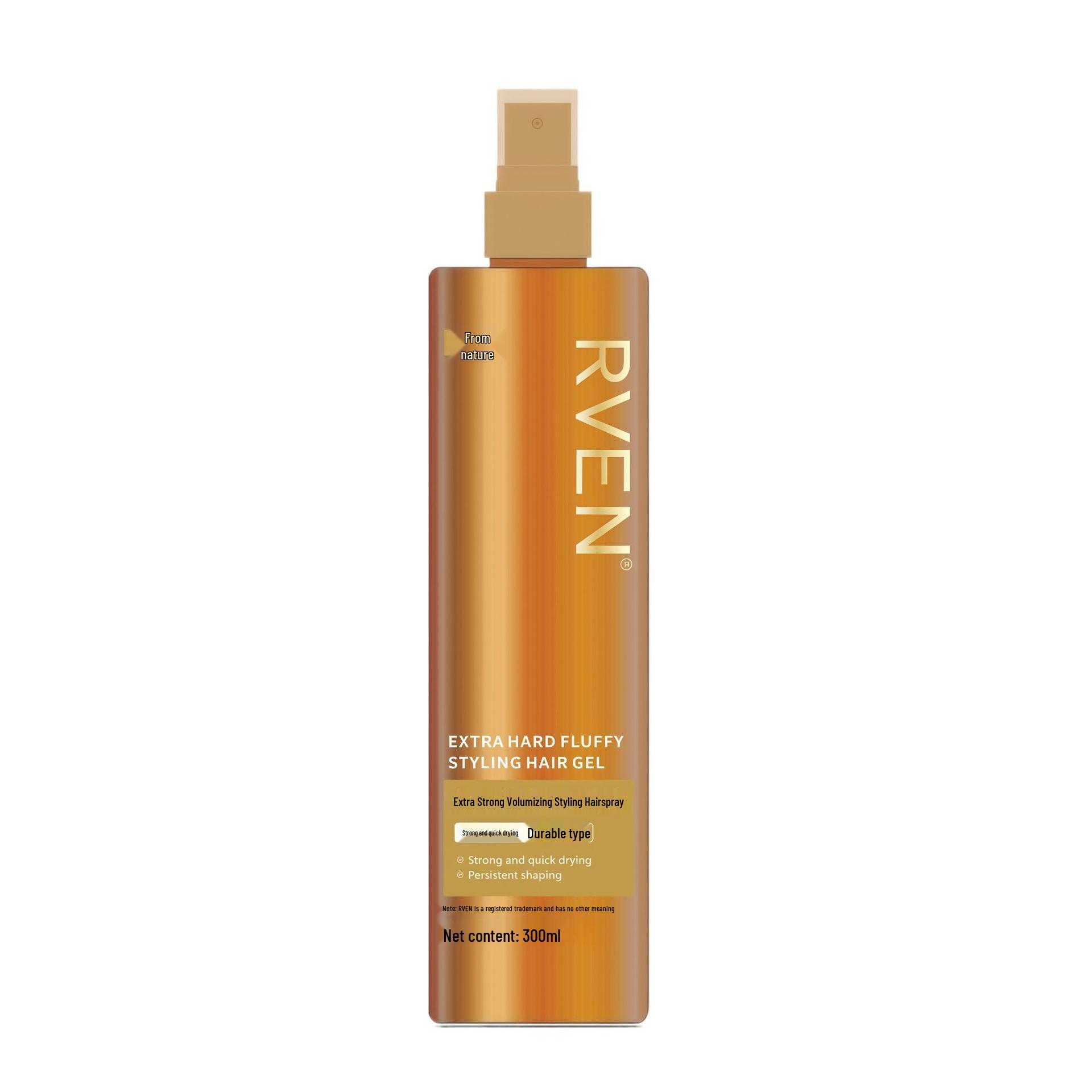 RVEN Extra Strong Volumizing Hair Spray for Straight & Curly Hair - Quick Dry Formula for Men & Women Extra Strong Volumizing Styling Hairspray
