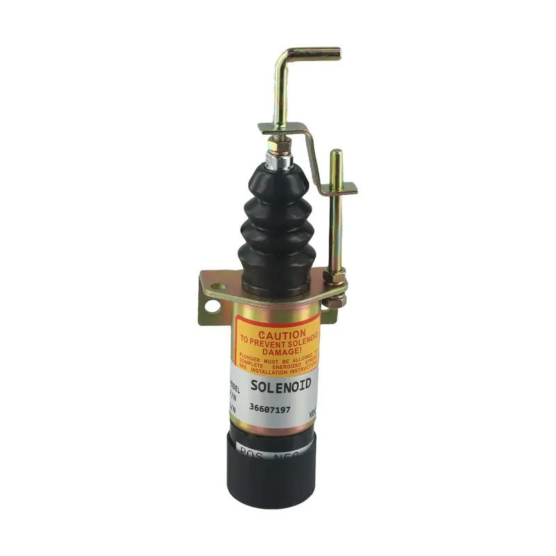 Fuel Shut Off Solenoid For Diesel Engine For Perkins Diesel Engine Part Number 366-07197 1502 Series Fuel Shut