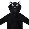 Cosplay Costume Cat Hooded Jumpsuit Hat Polyester Lightweight Outfit Suitable for Themed Gatherings