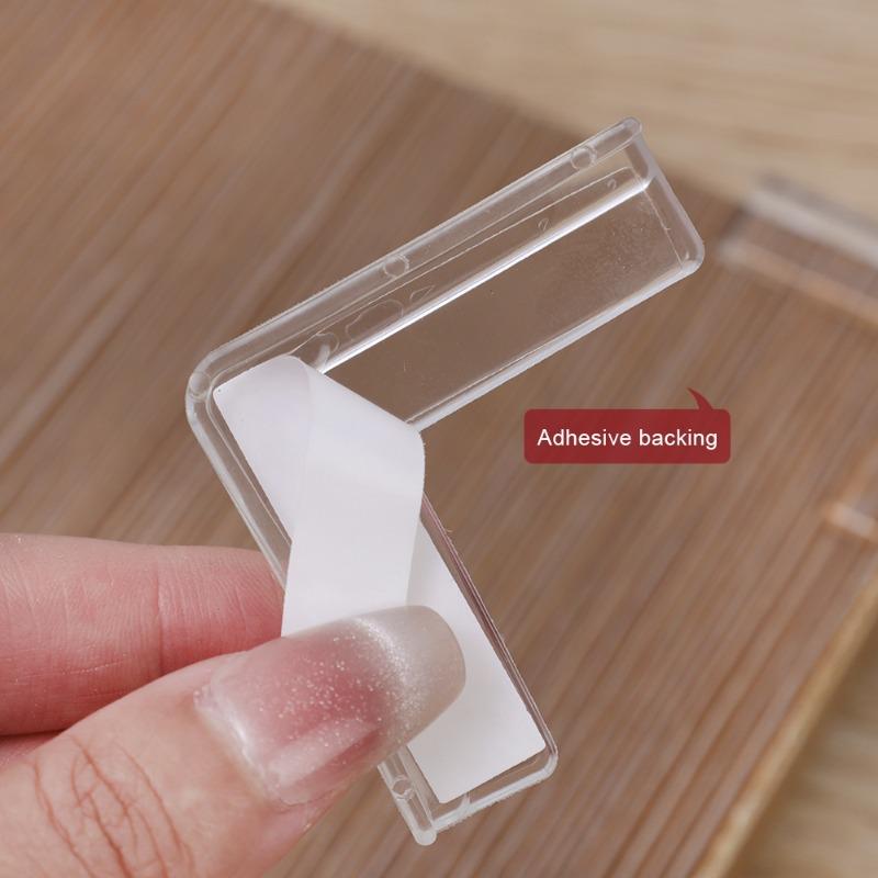 1-16 Pezzi Protezione Angolo Tavolo in Silicone Trasparente Copertura Protezione Sicurezza Bambino Anticollisione Angolo Bordo