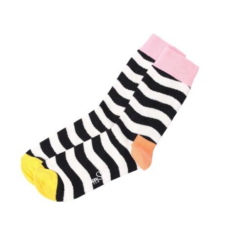 Happy Socks Baby Wavy Striped Socks (Pack of 2)