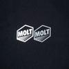 Molteu Signature Twin Logo Crop Top (Black)