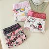 Men's Cute Cartoon Boxer Briefs - Pink Cotton Boyfriend Shorts