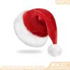 Cross-border Christmas Adult Christmas Hat Thickened Soft Velvet Comfortable Classic Santa Hat New Year's Party