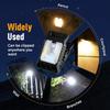 Solar Clip Light with Motion Sensor, 2026 New Portable Outdoor LED Light for Camping, Adjustable Clip On LED Light, Multifunctional Clip Lamp