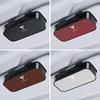 AAAIR1 Car Sticker Sun Visor Organizer Sunglasses Ticket Card Box For Tesla Model 3 Y S X Cybertruck Juguete Roadster Coil Bonina