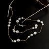 New Fashion Sunglasses Chain Glasses Spectacles Pearl Decoration Vintage Chain Holder Cord Lanyard Necklace Eyewear Accessories