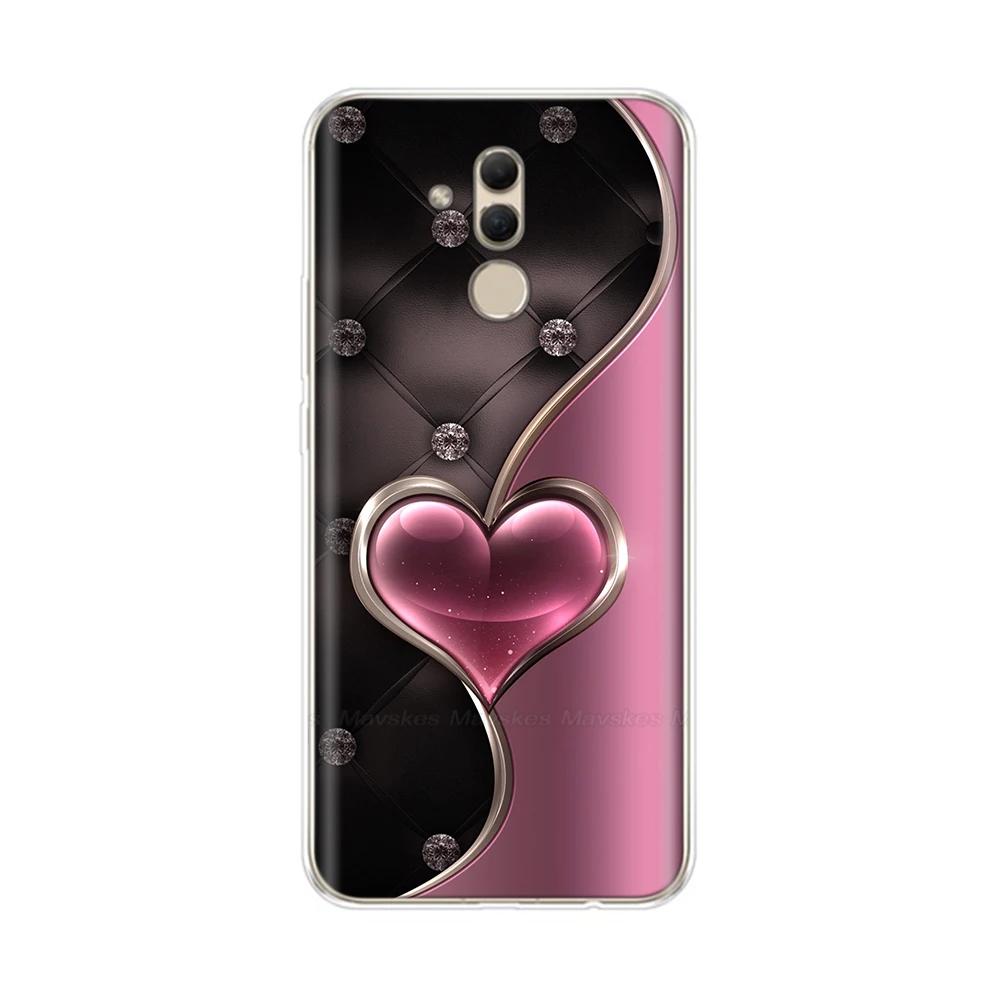 For Huawei Mate 20 Lite Case Shockproof Silicone Soft Phone Case Back Cover for Huawei Mate 20 Pro Cases Mate20 Covers Fundas