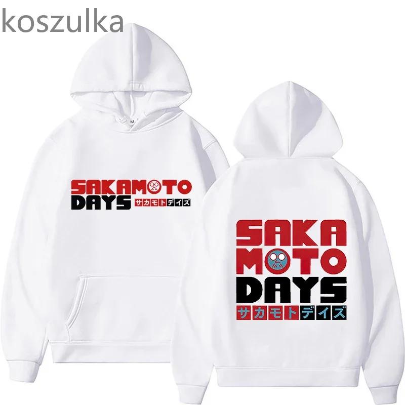 

SAKAMOTO DAYS Толстовки Унисекс Модные Принтованные Свитшоты Унисекс Уличная Одежда Хип-Хоп Осень Зима Эстетичная Одежда 3XL