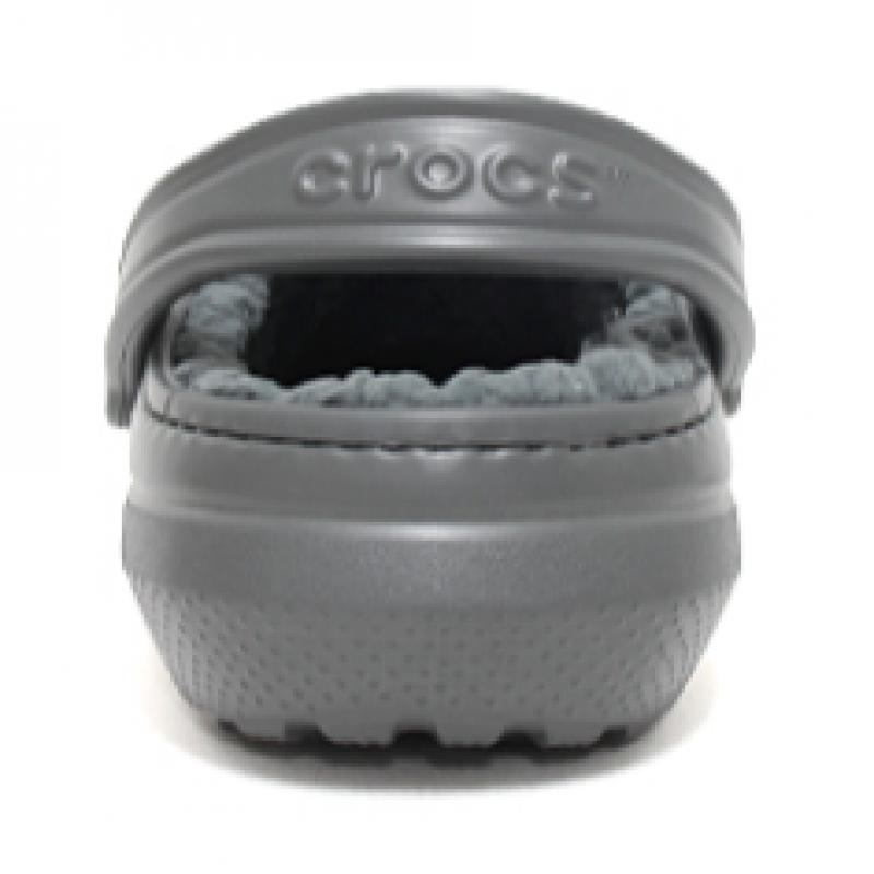 Crocs Unisex Classic Lined Clog Winter Slipper Blue Gray 203591 0ex