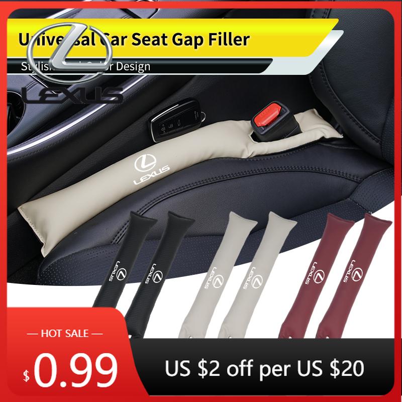 BJYL6 Interior Stickers Car Seat Gap Filler Gap Plug Strip Leak-Proof Strip Auto Interior Accessories For Lexus CT ES GS NX IS250 CT20