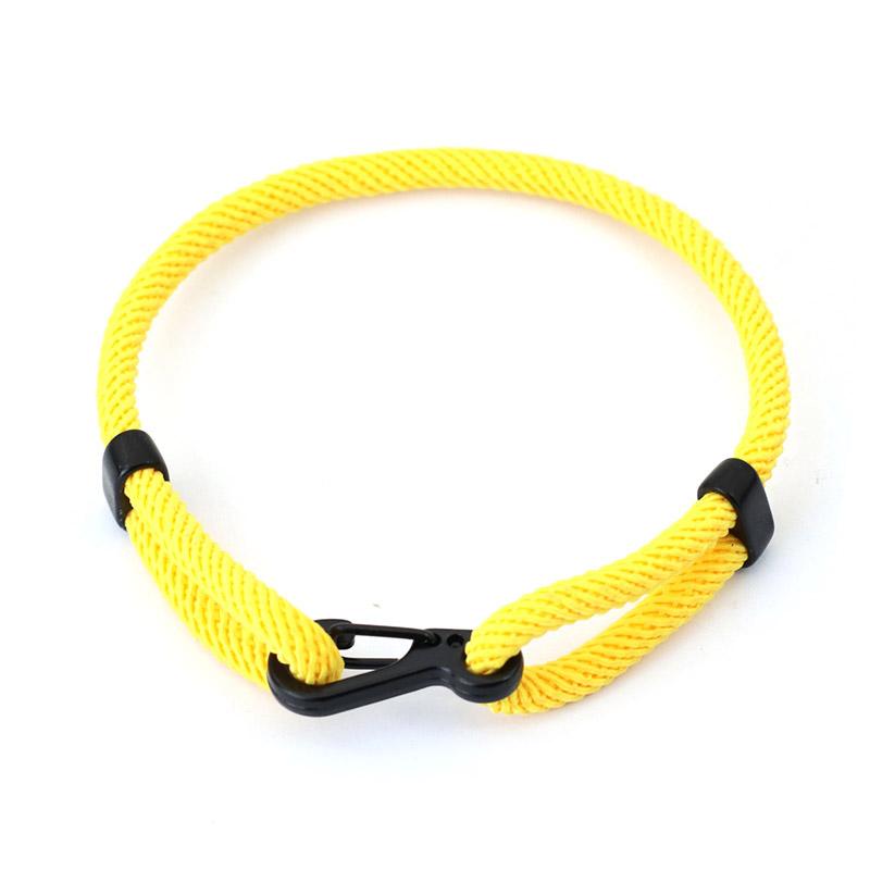 Bracelet Corde Réglable Unique Unisexe Noir Boucle Aventure Extérieure Bracelet Chanceux Rouge Bracelet Couple Bijoux Amitié Cadeau