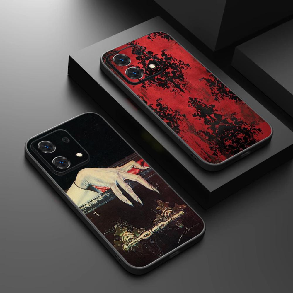 Super cool vampire fashion pattern design Phone Case For Redmi Note 14 13 12 11 Pro Plus S 5G 14C A3 Soft Black Phone Cover