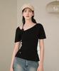 MICANE Smooth Neck Strap Line Knit