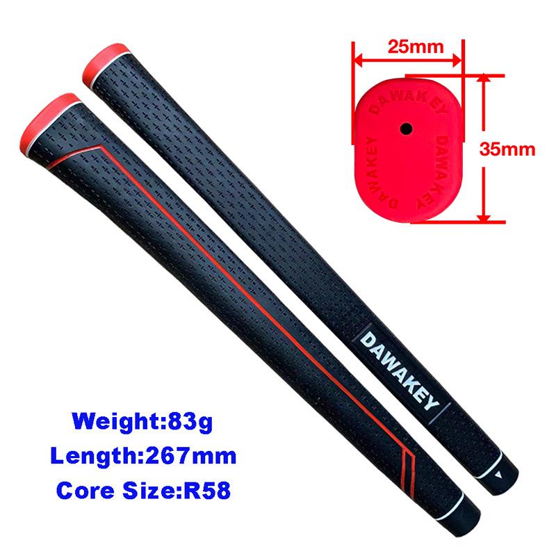 Customizable Non-Slip High Elasticity Golf Putter Grip with New Design черный корпуса/рыжих волос