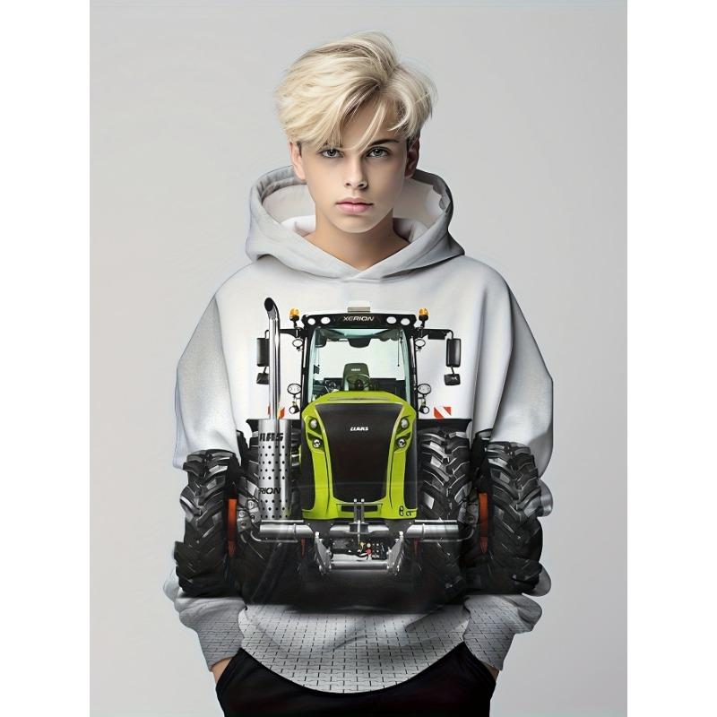 

Одяг для хлопчиків Футболка з довгим рукавом для дівчат Толстовки з мультфільмом для дітей Осінній дитячий одяг з принтом у машині Модні топи унісекс 160CM