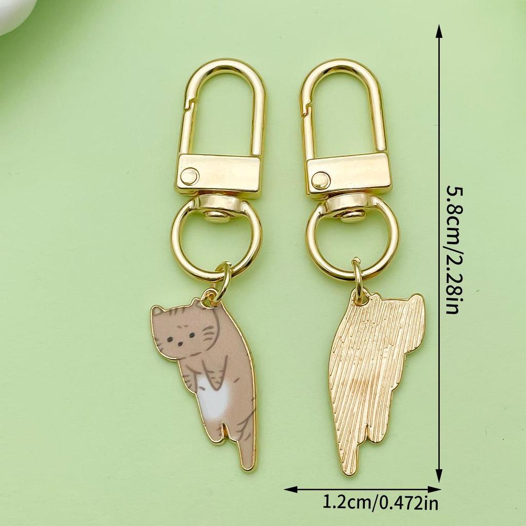 Sailor Moon Luna Cat Keychain - Cute Cartoon Pendant for Bags and Backpacks