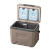 BUNDOK Cooler 12 with 2 Ice Urethane Foam Hard Cooling Capacity BD-755 Box, Liters, Packs, Insulation,