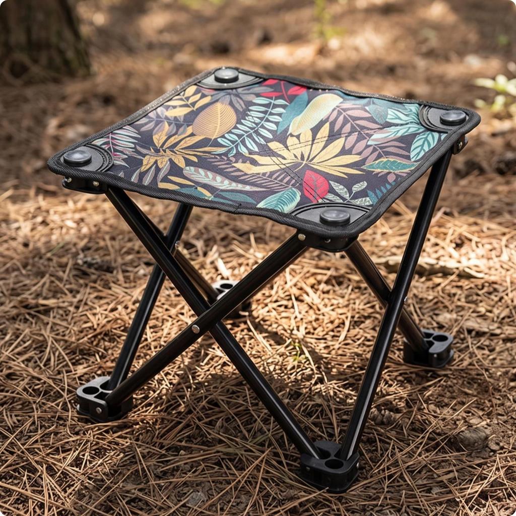 Camping Stool Foldable Furniture Sturdy for Campers