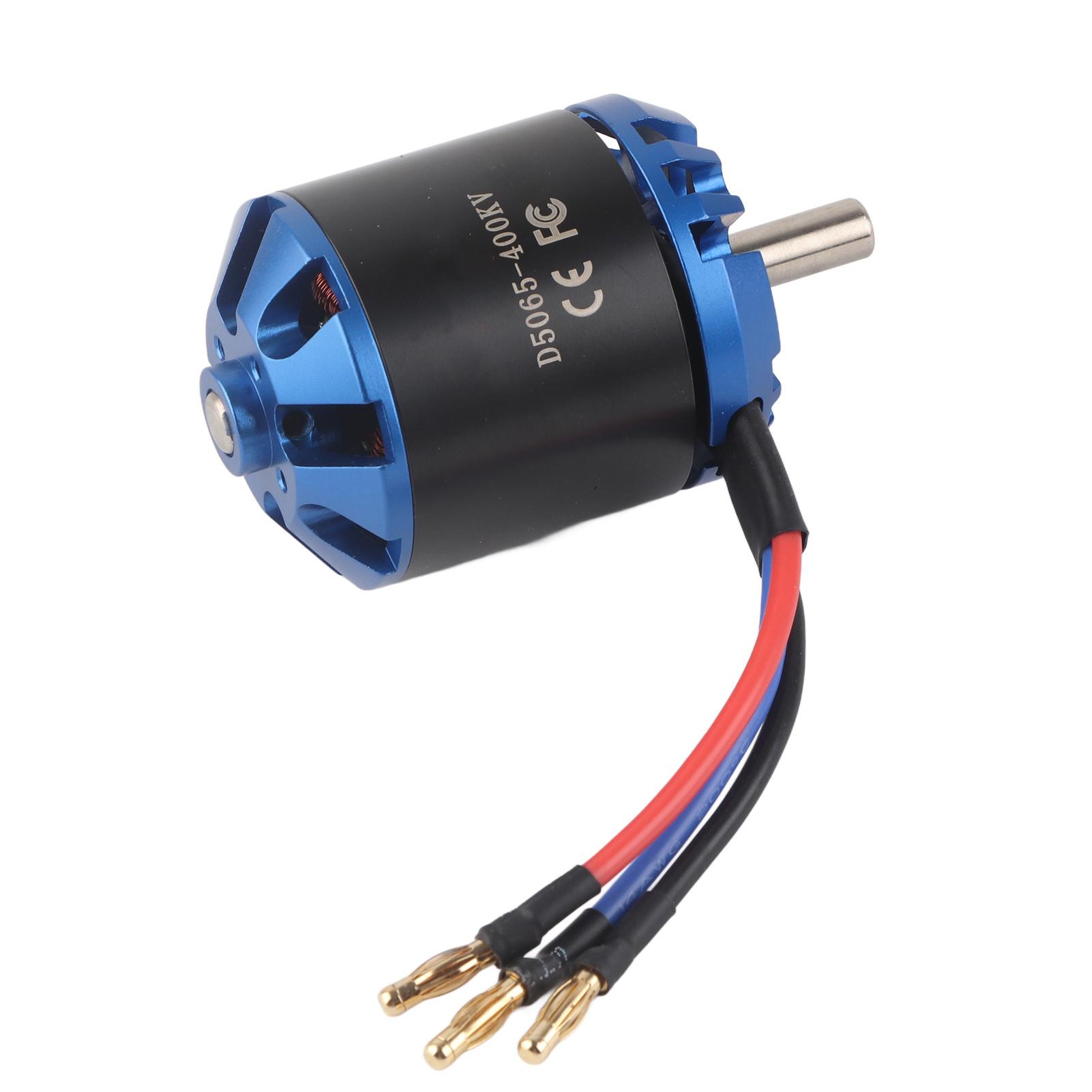 

Безщітковий двигун RC 5065 400KV 1600W з 4,0-мм банановим штекером для RC літаків, запчастин для оновлення літаків