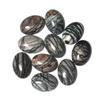 2pcs18x15mm Natural Stone Cabochon Beads Agate Turquoise Flatback Shape DIY Cabochon Setting Beads For Jewelry Making Finding