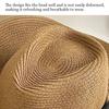 Wide Brim Western Cowboy Hat UV Protection Jazz Hat Fashion Beach Cap  Summer Travel