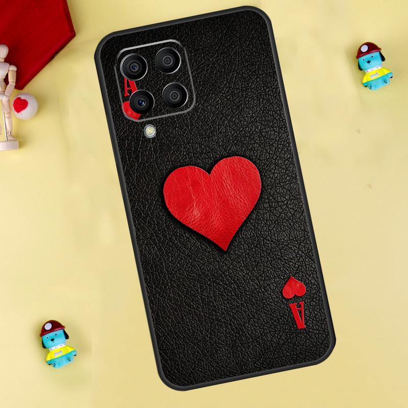 Ace of Spades Case For Samsung Galaxy M33 M15 M55 M31 M13 M12 M14 M06 M16 M36 M56 M53 M32 M52 M35 M34 M54