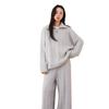 Gemütliches Pullover- & Weitbein-Hosen-Set - Herbst/Winter-Mode
