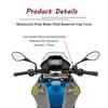 CNC Front Brake Fluid Reservoir Oil Cup Cap Master Cylinder Cover For BMW G310GS G310R G310 R GS G 310R 2017-2023 Motorcycle