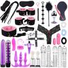 SacKnove 25/28/34 Piece BDSM Set Juguetes Sexuales Erotic Furniture Adult Couples Game Sex Toys Bondage Gear