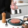 Durable Stainless Steel Burger Press Non Stick Round Hamburger Patty Maker Kitchen Tool 8-14 Cm Patty Making Mold Restaurant