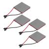 4Pcs Fireplace Fan Generator Plate Aluminum Alloy 227 Celsius  Fireplace Fan Repair Sheet