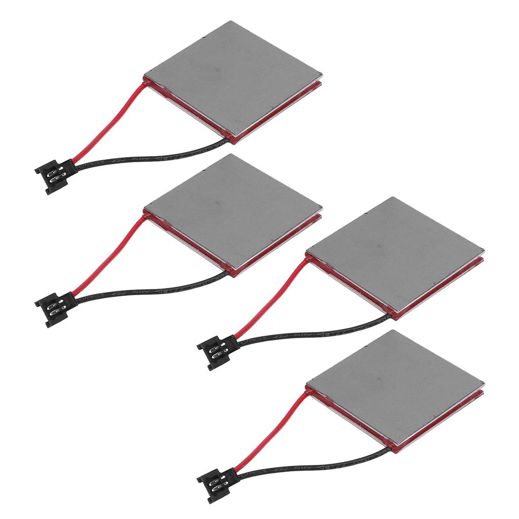 4Pcs Fireplace Fan Generator Plate Aluminum Alloy 227 Celsius  Fireplace Fan Repair Sheet
