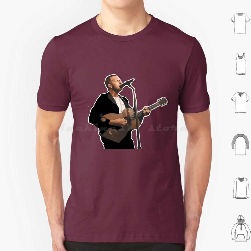 Der SängerEverydaylife T-Shirt Baumwolle Herren Damen DIY Druck Musikband Sänger Gitarre