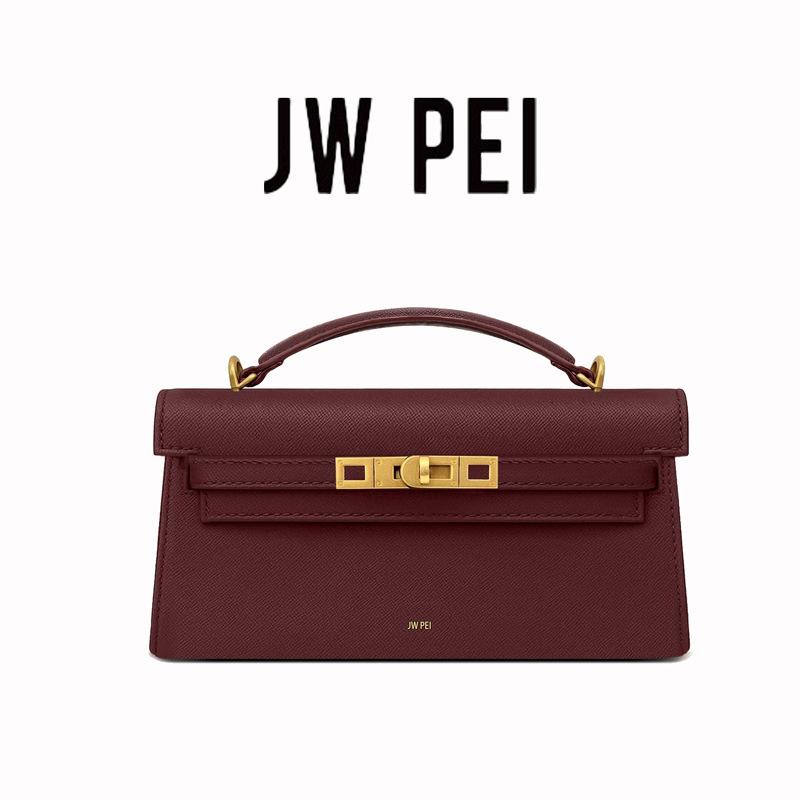 JW PEI Sac Bandoulière Minimaliste Urbain Motif Cuir Noor Nouveau Style Premium pour Femmes - Sac Polyvalent Quotidien