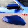 Side Mirror Cover Replacement Mirror Cap Replacement For Honda Civic 2016 2017 2018 2019 2020 Door Rearview Mirror Cover Trim Blue (Right Side)