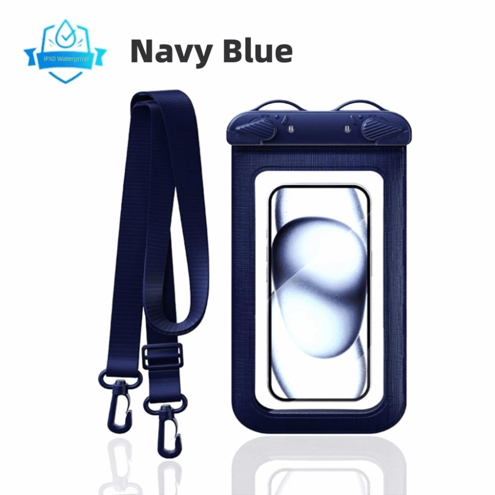 With Hang Rope Waterproof Phone Case 7.5 Inch Phone Waterproof Pouch Touch Screen Case  Swimming