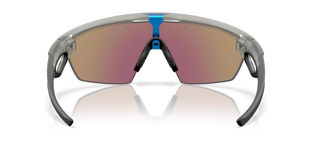 Oakley Sunglasses Frame Color Matte Gray Lens Prizm 136mm 0OO9403, (Front) Ink, Color Sapphire,