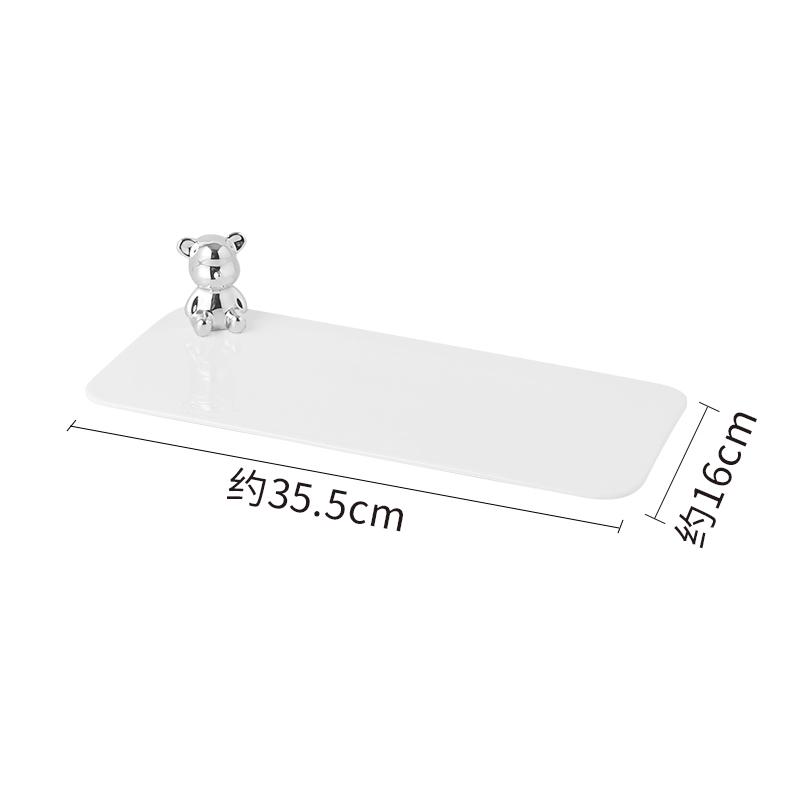 Simplicity Iron Art Ceramic Cake Stand Afternoon Tea High Foot Dim Sum Rack Cake Dessert Display Rack Creative Cake Tools