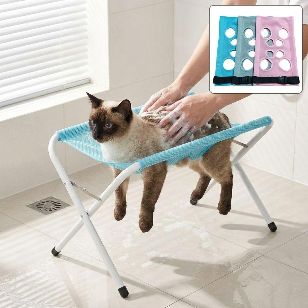 Breathable Cat Nail Trimming Hammock Mesh Hammock Table Replace Mesh Cloth Grooming Supplies