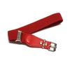 Girls Elastic Belt with Heart Shaped Metal Buckle Cute Stretch Waistband for Jeans & Dresses Adjustable Kids Waist Belt
