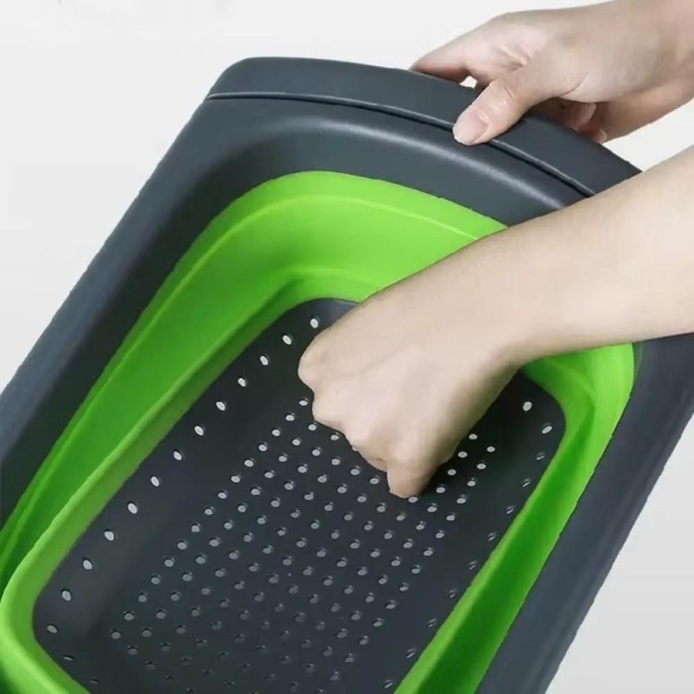 Folding Vegetable Filter Basket Large Vegetable Baskets New Drain Basket