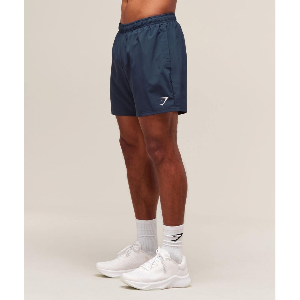 Gymshark Chegada 5 Shorts Navy A2a1m Ubcy