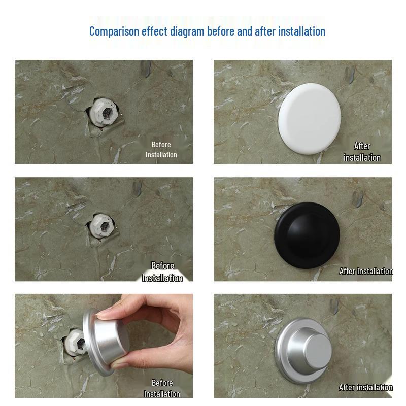 Decorative Cover for Wall Holes: TV, Gas, Water, and Air Conditioner Pipelines