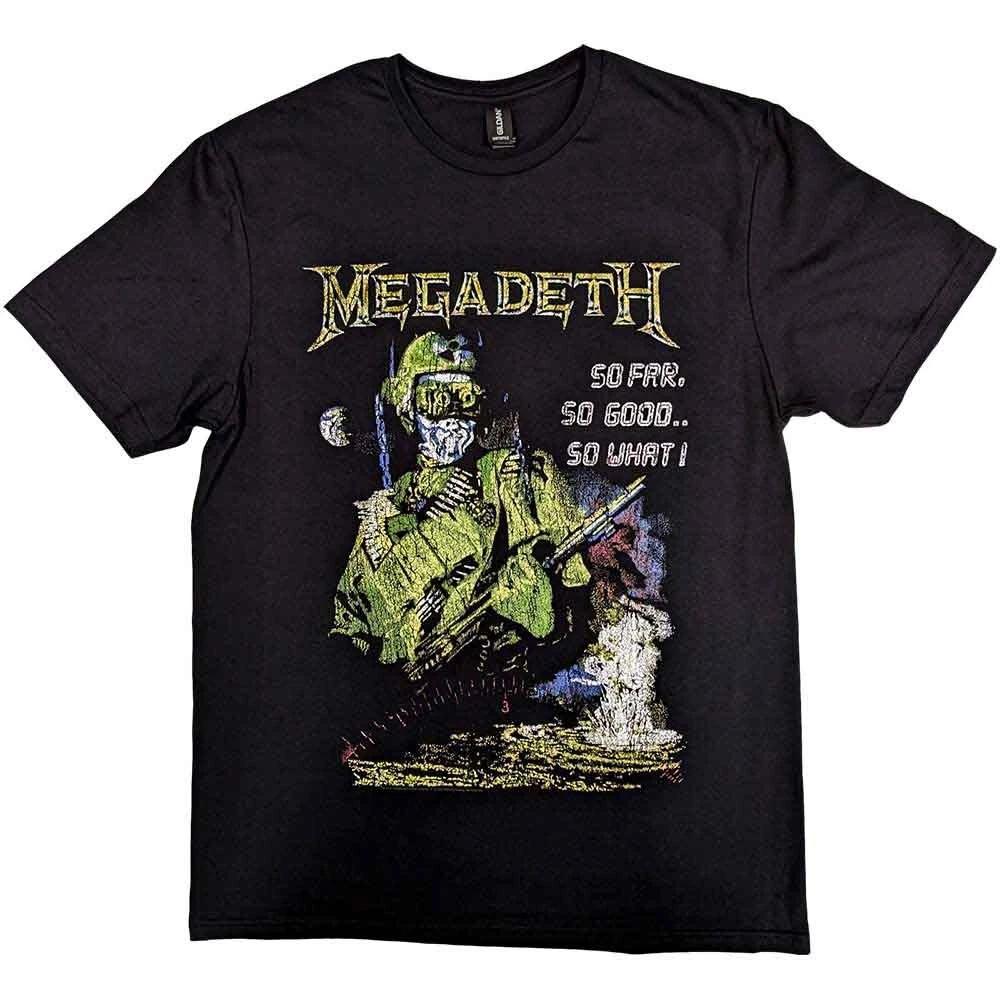Megadeth Unisex T-Shirt: SFSGSW Explosion Vintage (Large) S